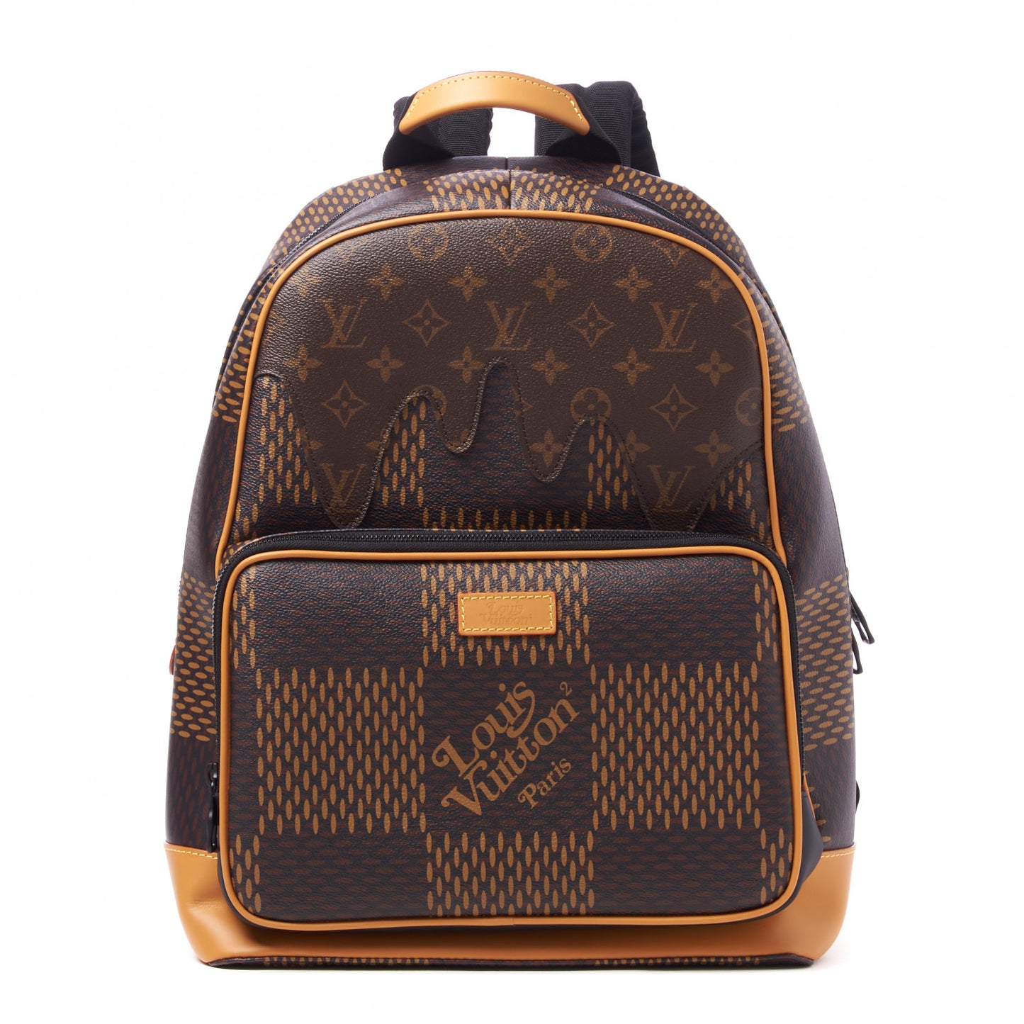 X NIGO Giant Damier Ebene Monogram Campus Backpack