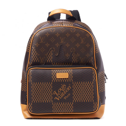 Louis Vuitton X NIGO Giant Damier Ebene Monogram Campus Backpack 1 of 9