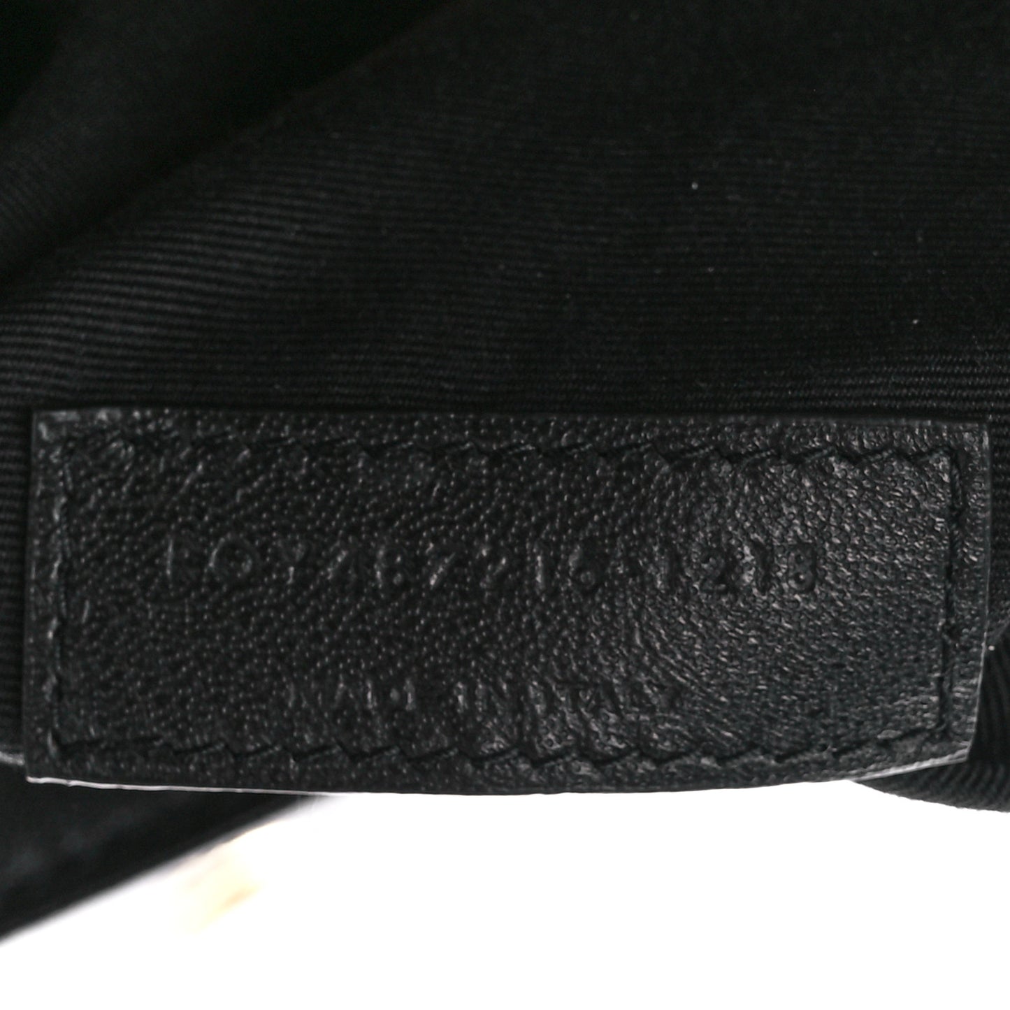 Calfskin Y Quilted Monogram Large Loulou Chain Satchel Black