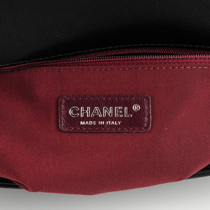 Chanel Calfskin Double Stitch Medium Boy Flap Black 8 of 9