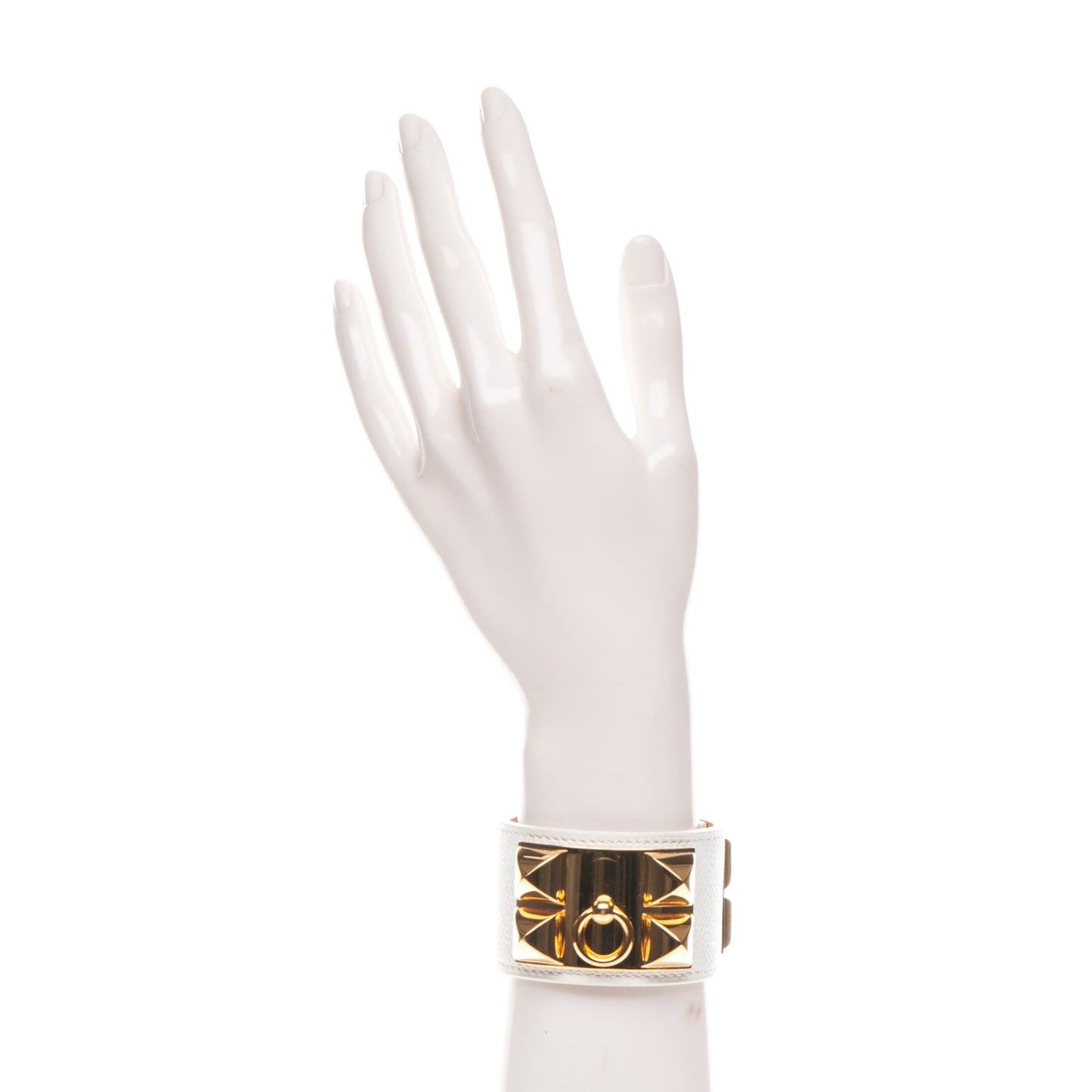 Epsom Collier de Chien CDC Bracelet S White