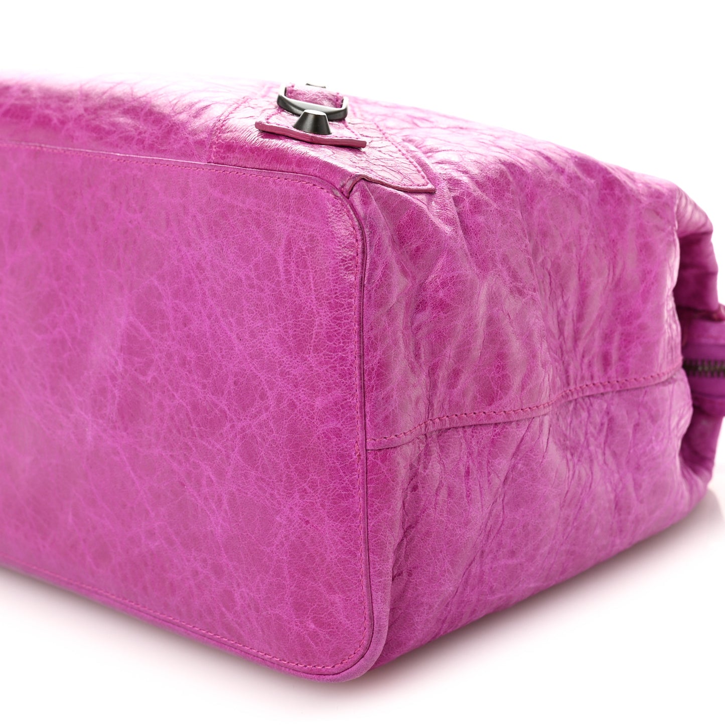 Agneau Classic Hardware Step Magenta