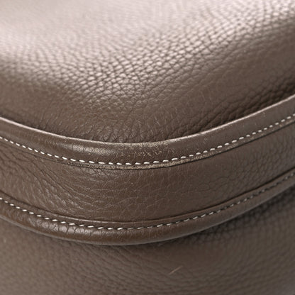Hermes Taurillon Clemence Evelyne III PM Etoupe 10 of 20