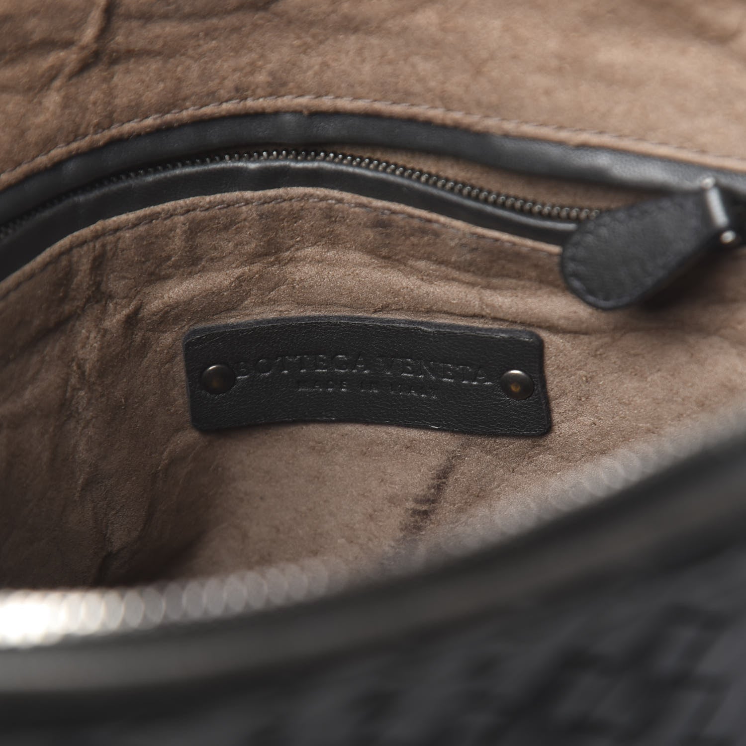 Bottega Veneta Nappa Intrecciato Nodini Bag Black 6 of 11