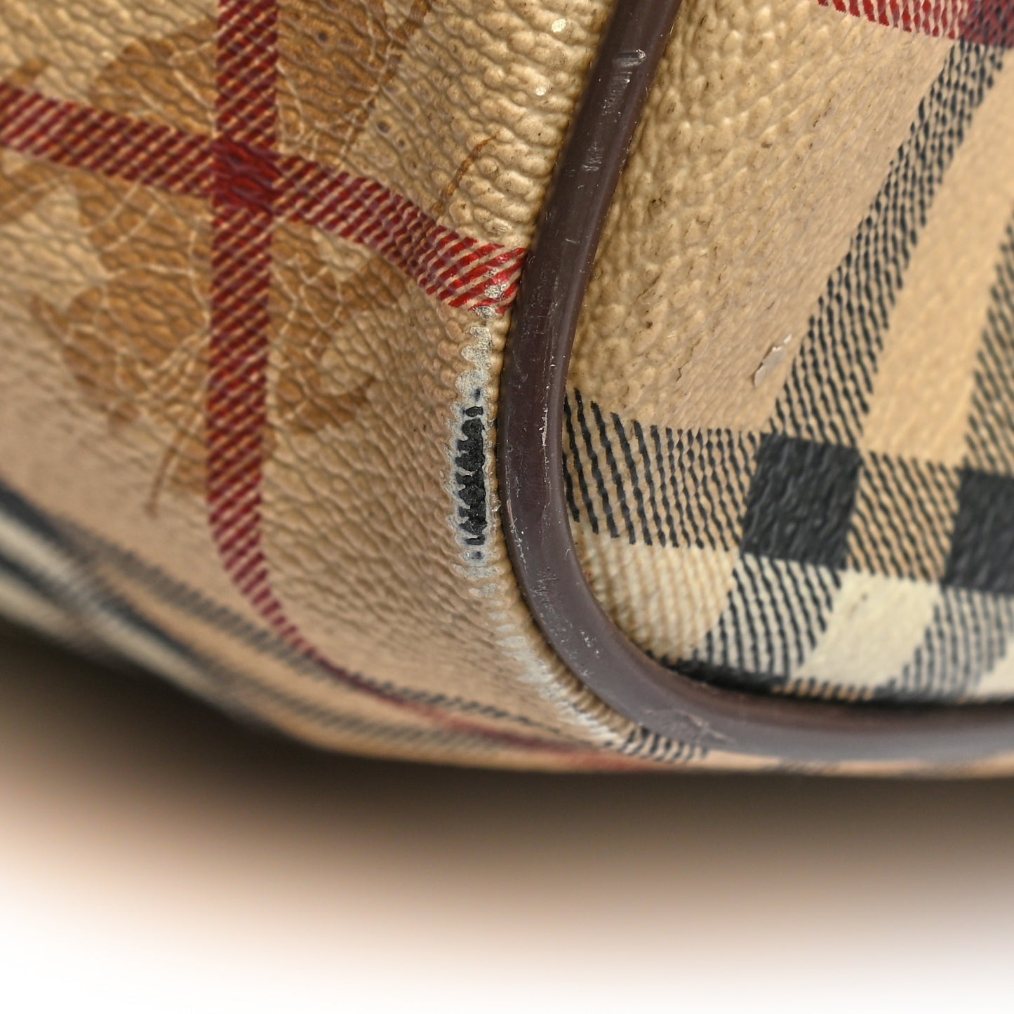 Haymarket Check Duffle Bag Brown