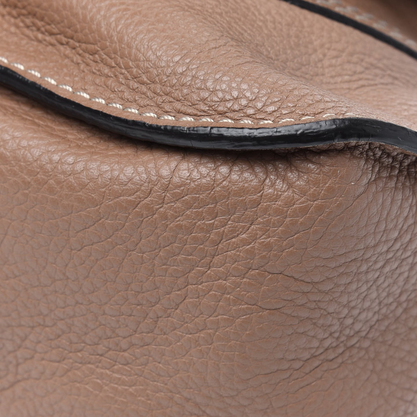 Calfskin Medium Marcie Satchel Nut