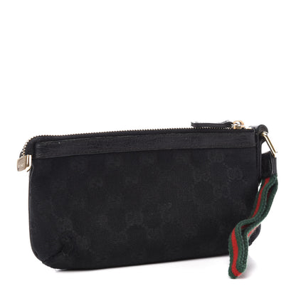 Gucci Monogram Jolicoeur Wristlet Black 3 of 14