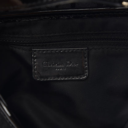 Christian Dior Monogram Saddle Bag Black 6 of 11
