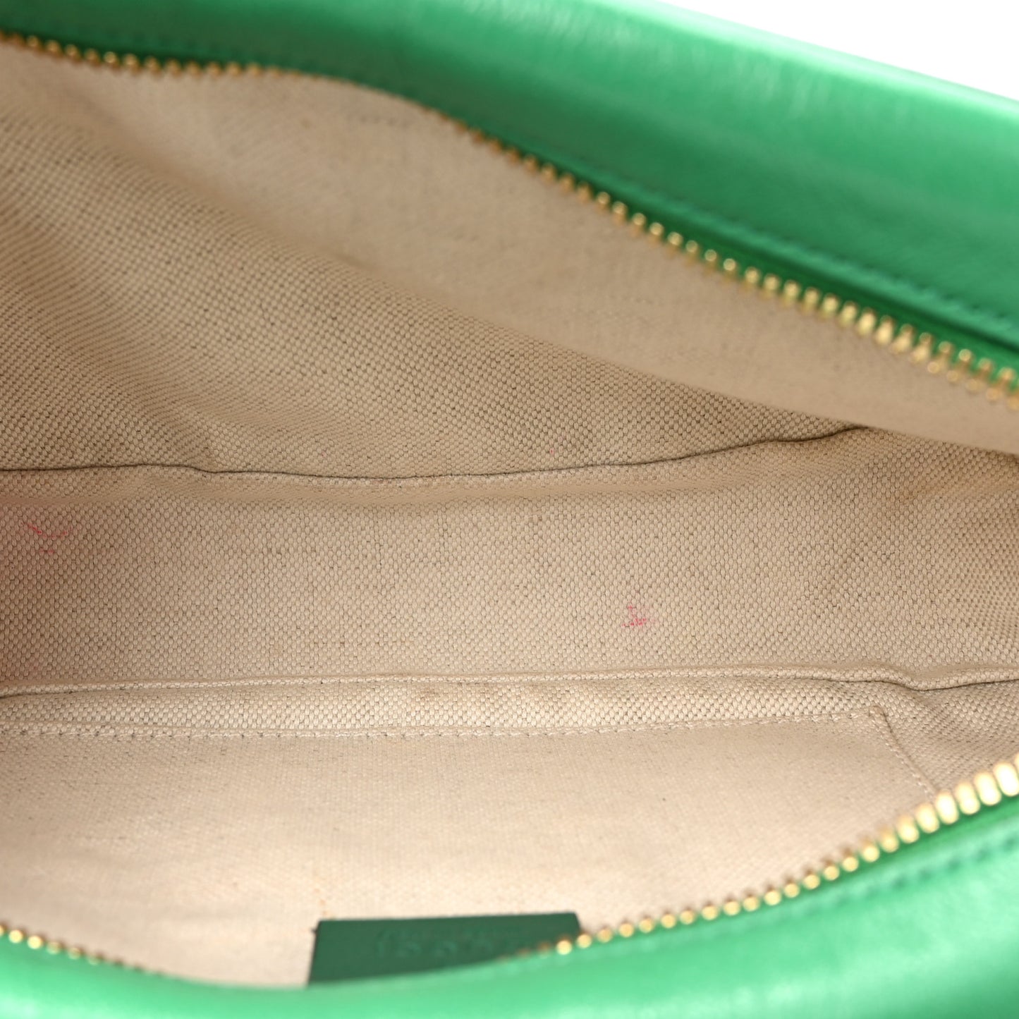 Azalea Calfskin Enamel Matelasse Diagonal Small Torchon GG Marmont Chain Shoulder Bag New Shamarock Emerald