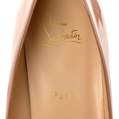 Christian Louboutin Patent Pigalle 85mm Pumps 41.5 Nude 8 of 9
