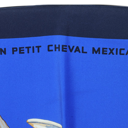 Hermes Silk Mon Petit Cheval Mexicain Scarf 90 6 of 7
