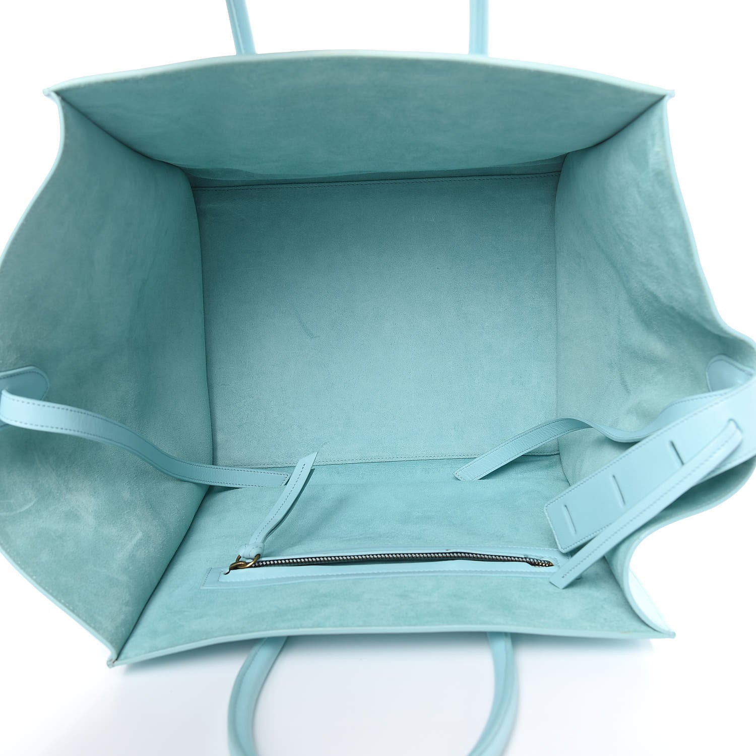 Celine Supple Calfskin Medium Phantom Luggage Azur 6 of 16