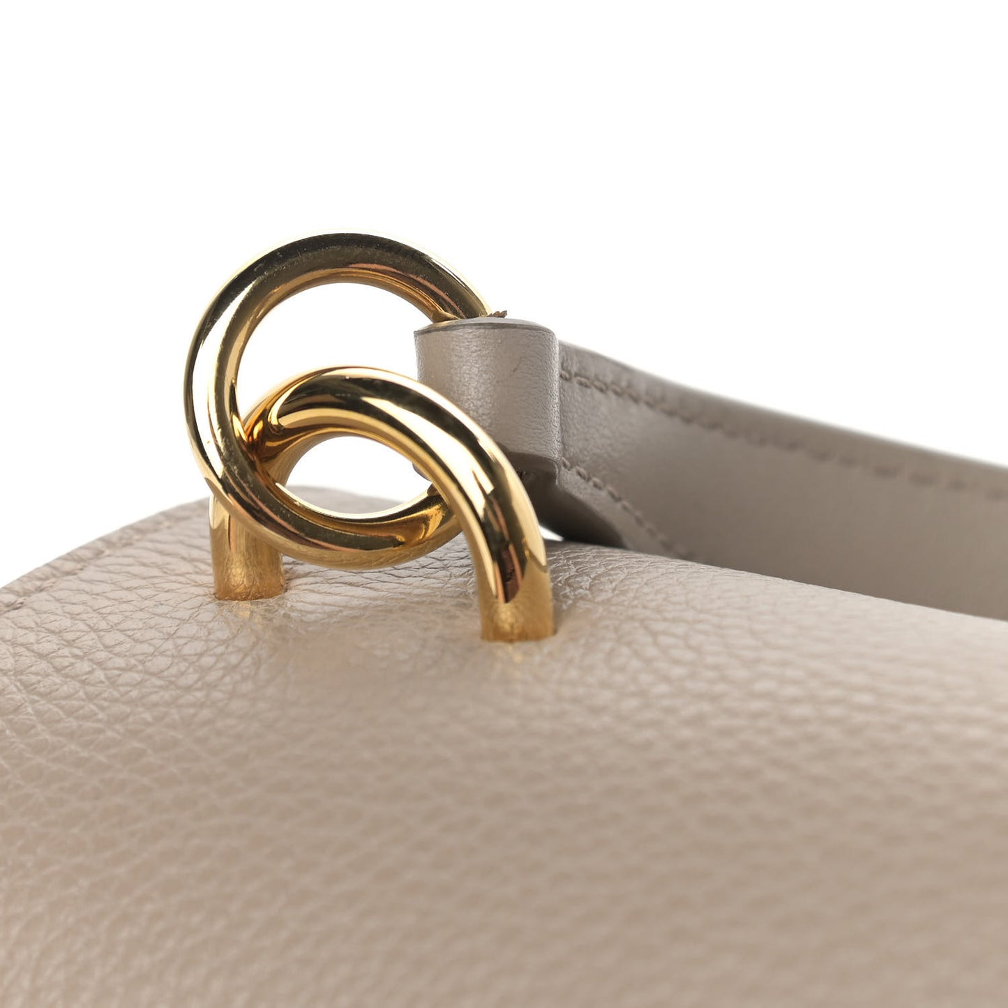 Calfskin Mini Tess Day Bag Motty Grey