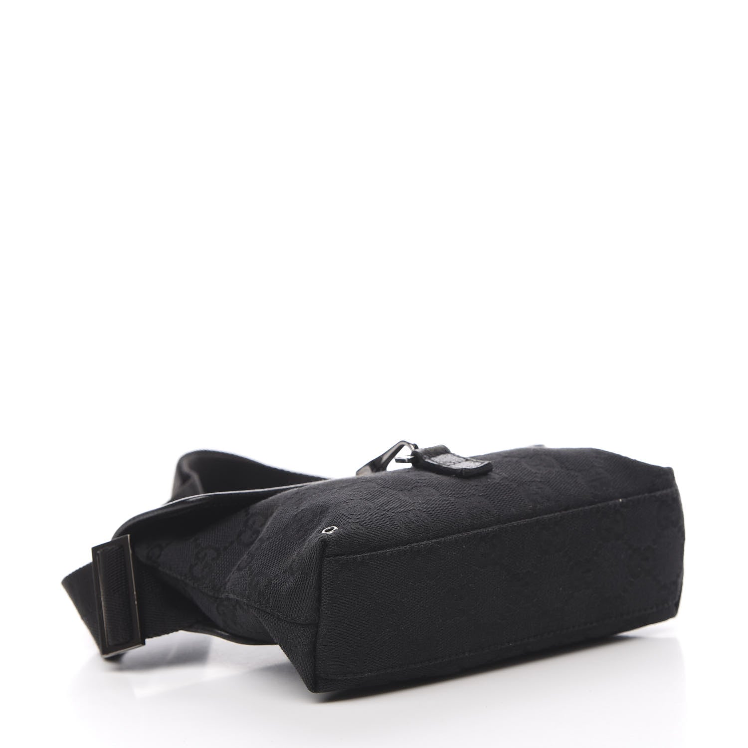 Gucci GG Monogram Web Flight Belt Bag Black 4 of 11
