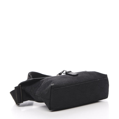 Gucci GG Monogram Web Flight Belt Bag Black 4 of 11