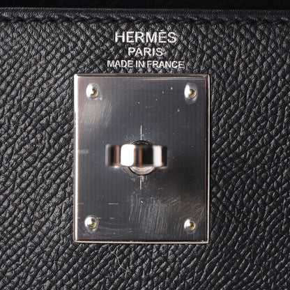 Hermes Epsom Kelly Sellier 28 Black 13 of 36