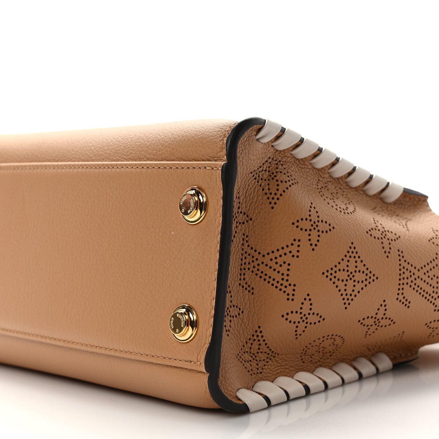 Calfskin Mahina Braided On My Side PM Arizona Brown