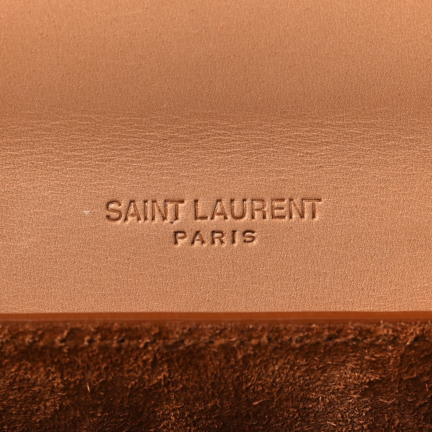 Saint Laurent Smooth Vintage Calfskin Small Kaia Satchel Brown Gold 6 of 11