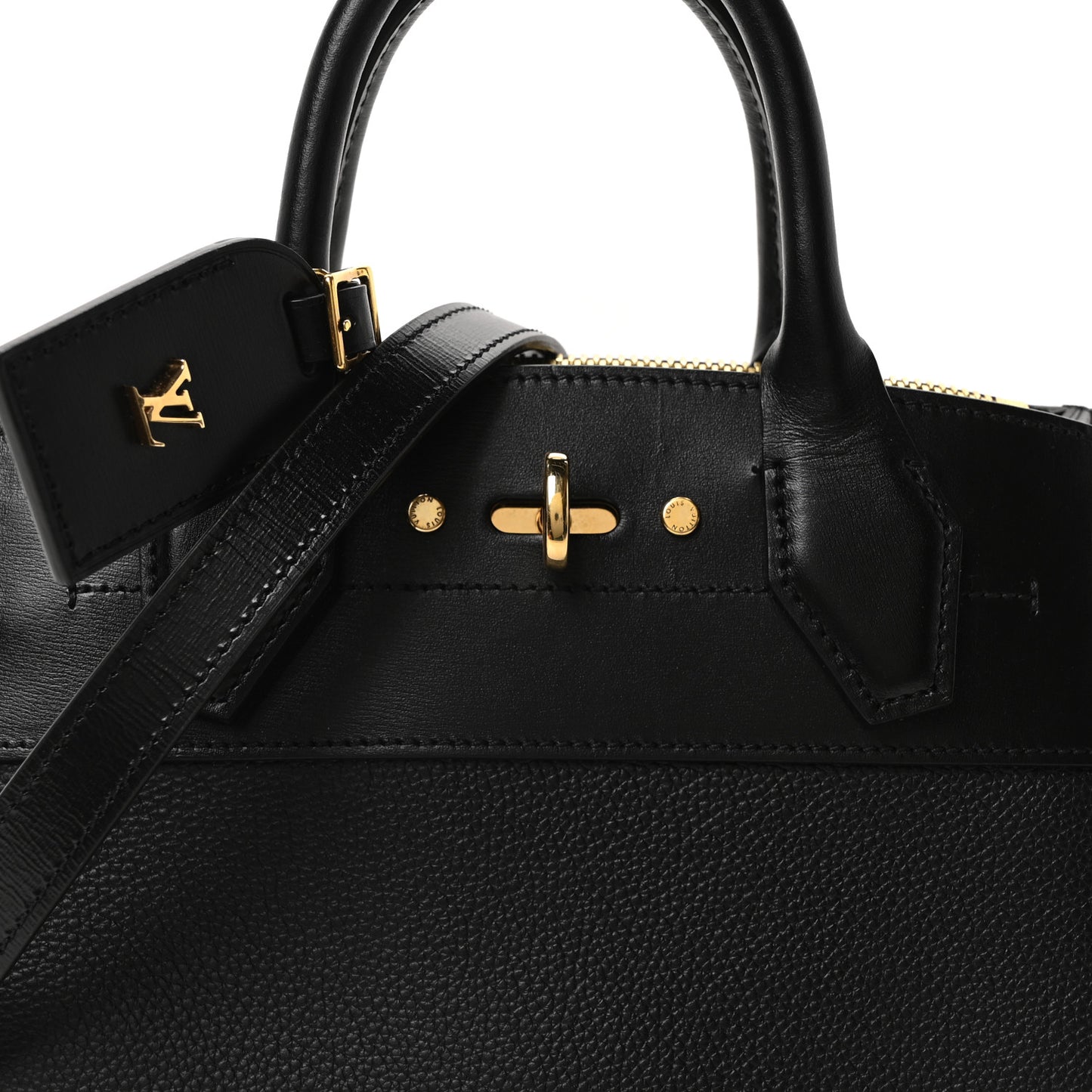 Calfskin City Steamer Mini Black