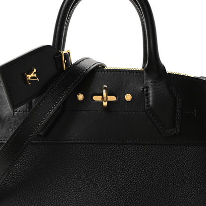 Louis Vuitton Calfskin City Steamer Mini Black 7 of 10
