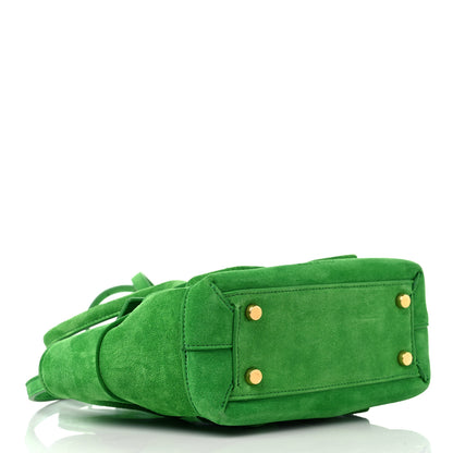 Bottega Veneta Suede Mini Maxi Intrecciato Arco 33 Parakeet 4 of 10