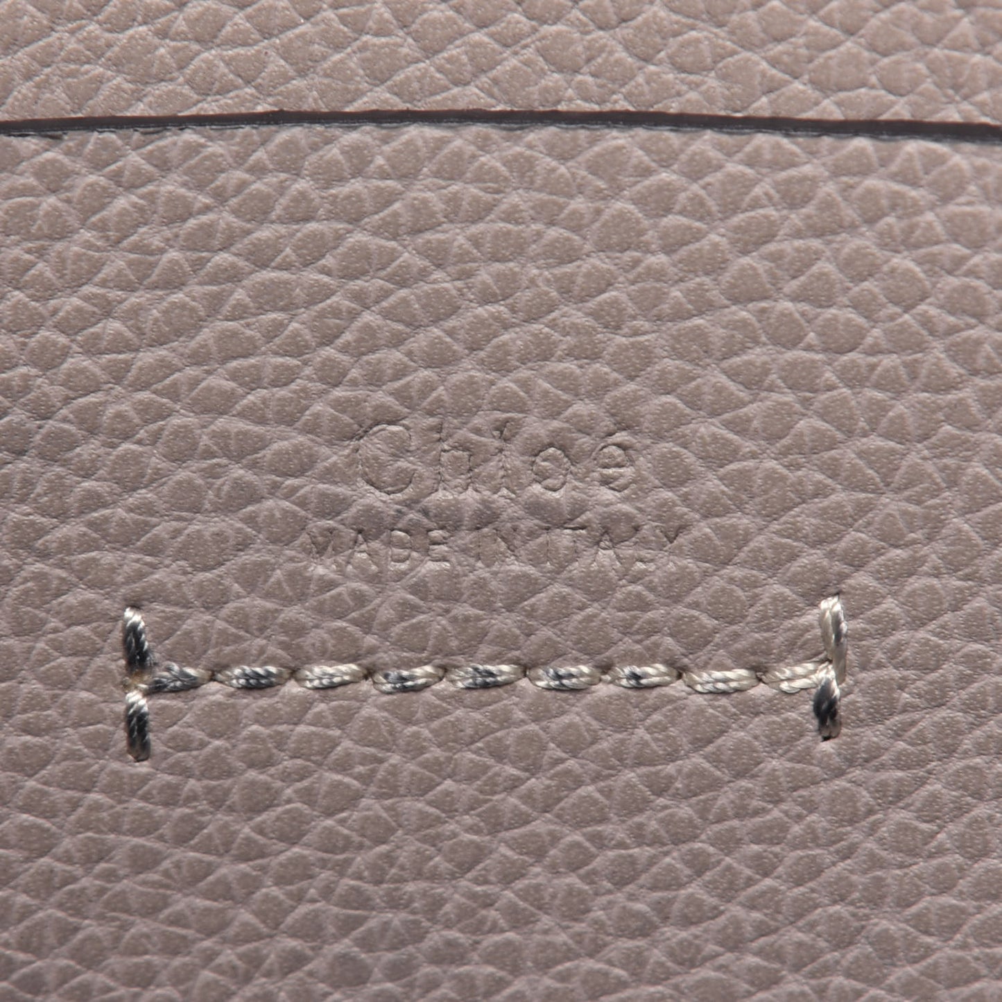 Small Grain Smooth Calfskin Small Darryl Hobo Motty Grey