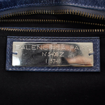 Balenciaga Chevre City Navy 9 of 10