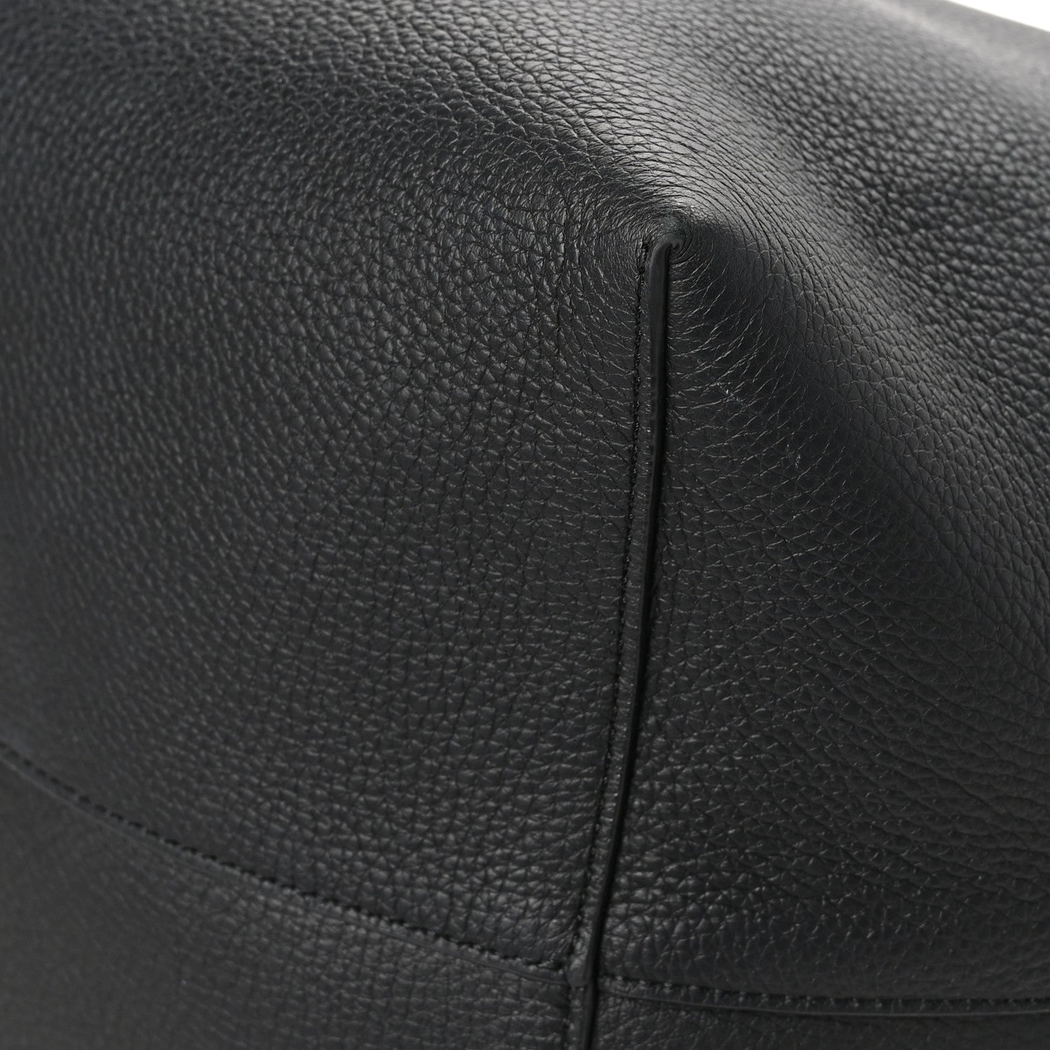 The Row Grained Calfskin Large N/S Park Tote Black 8 of 11
