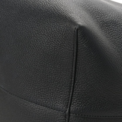 The Row Grained Calfskin Large N/S Park Tote Black 8 of 11