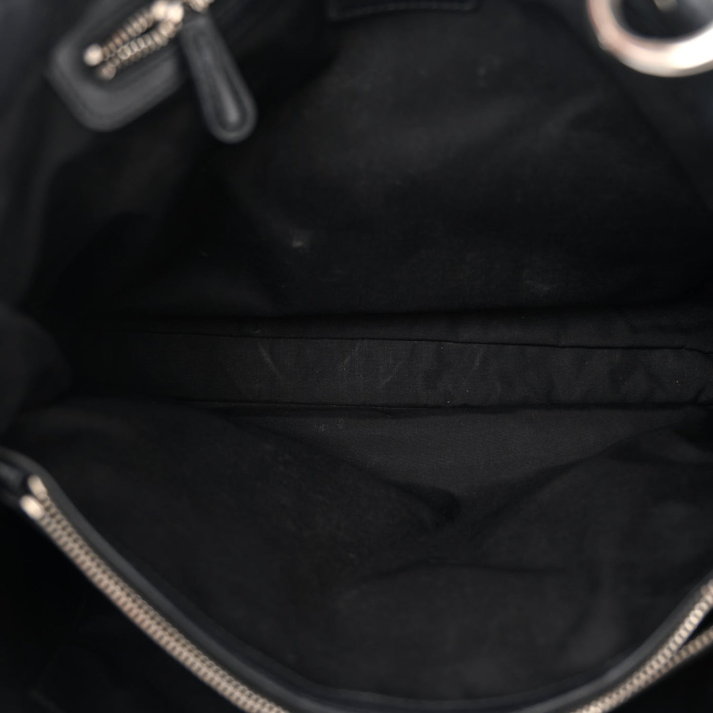 Lambskin Cannage Medium Dior Soft Shopping Tote Black