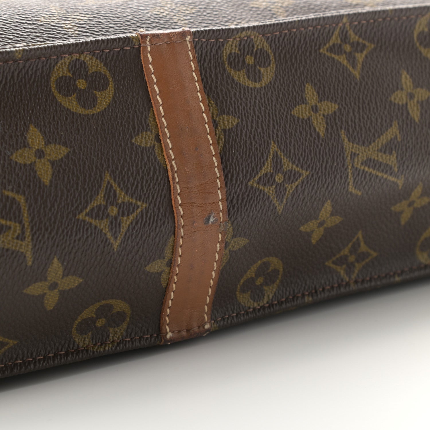 Louis Vuitton Monogram French Company Sac Plat 10 of 13