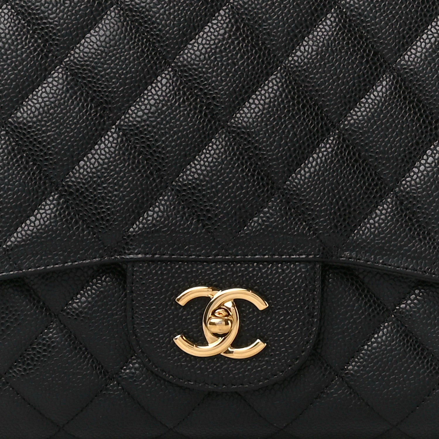 Chanel Caviar Quilted Maxi Single Flap Black 9 of 11