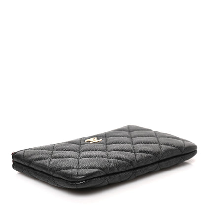 Chanel Caviar Quilted Small Cosmetic Case Black 4 of 7