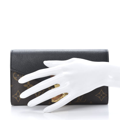 Louis Vuitton Monogram Pallas Wallet Black 2 of 7