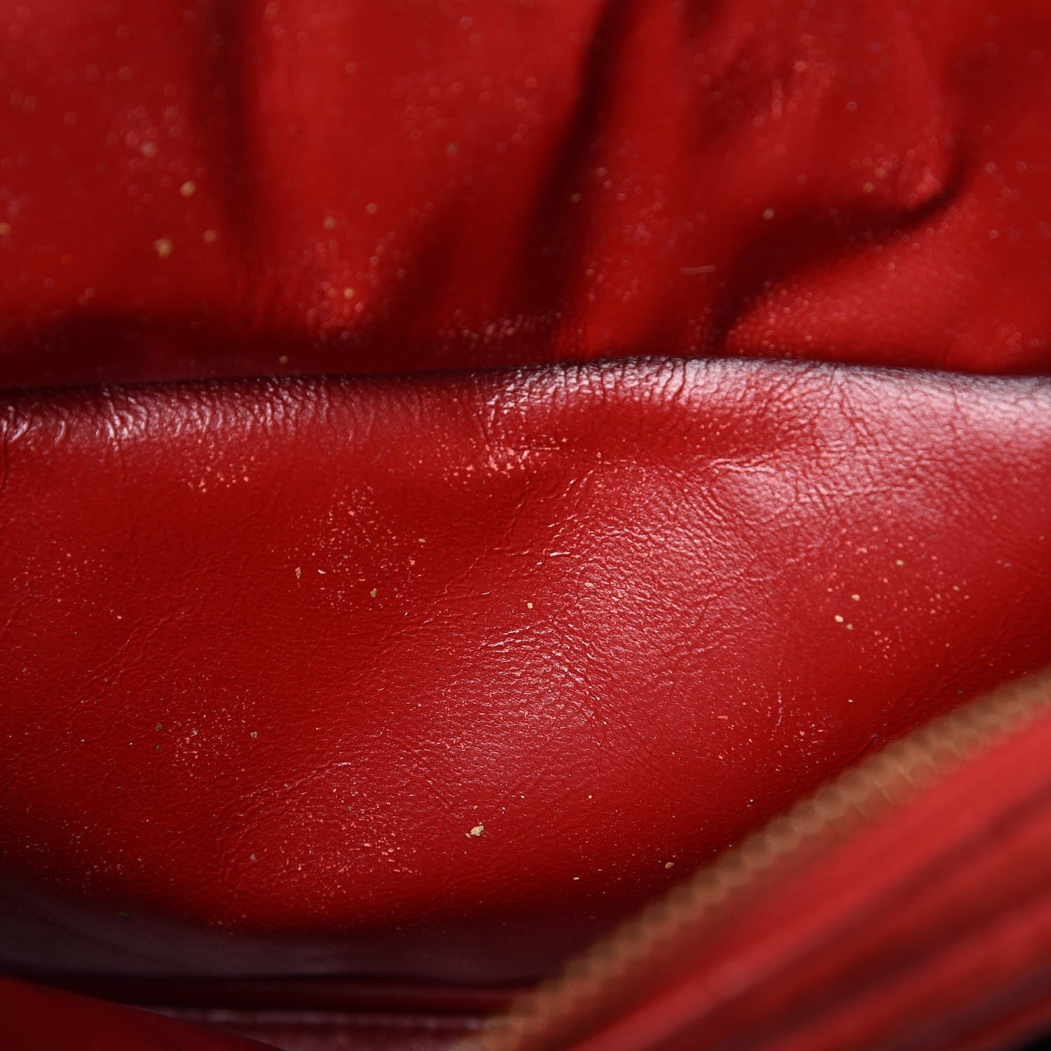 Chanel Lambskin Quilted Camera Case Red 9 of 19