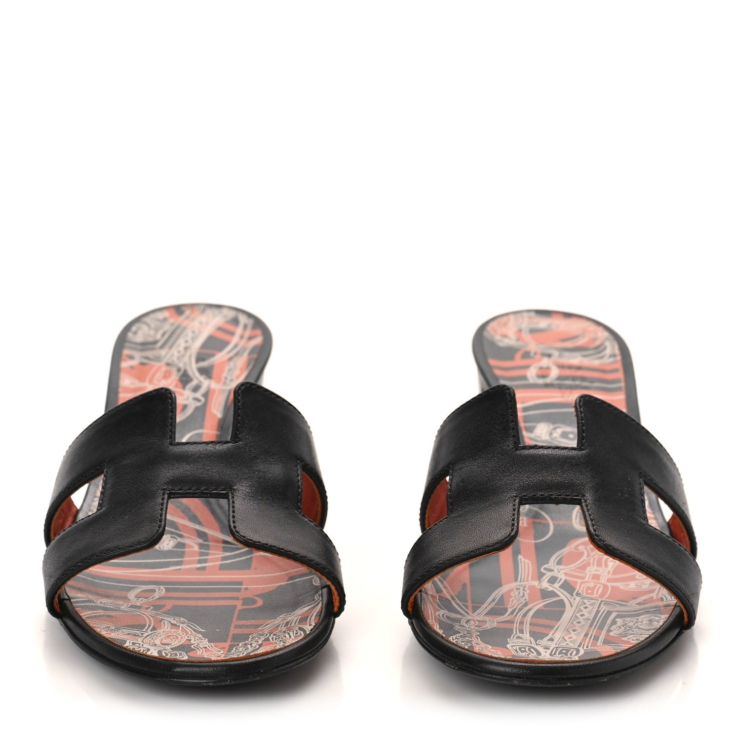 Calfskin Printed Brides de Gala en Desordre Oasis Sandals 37 Multicolor Rose Aube