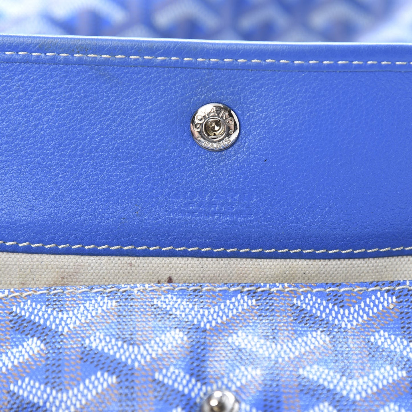 Goyardine Saint Louis GM Sky Blue