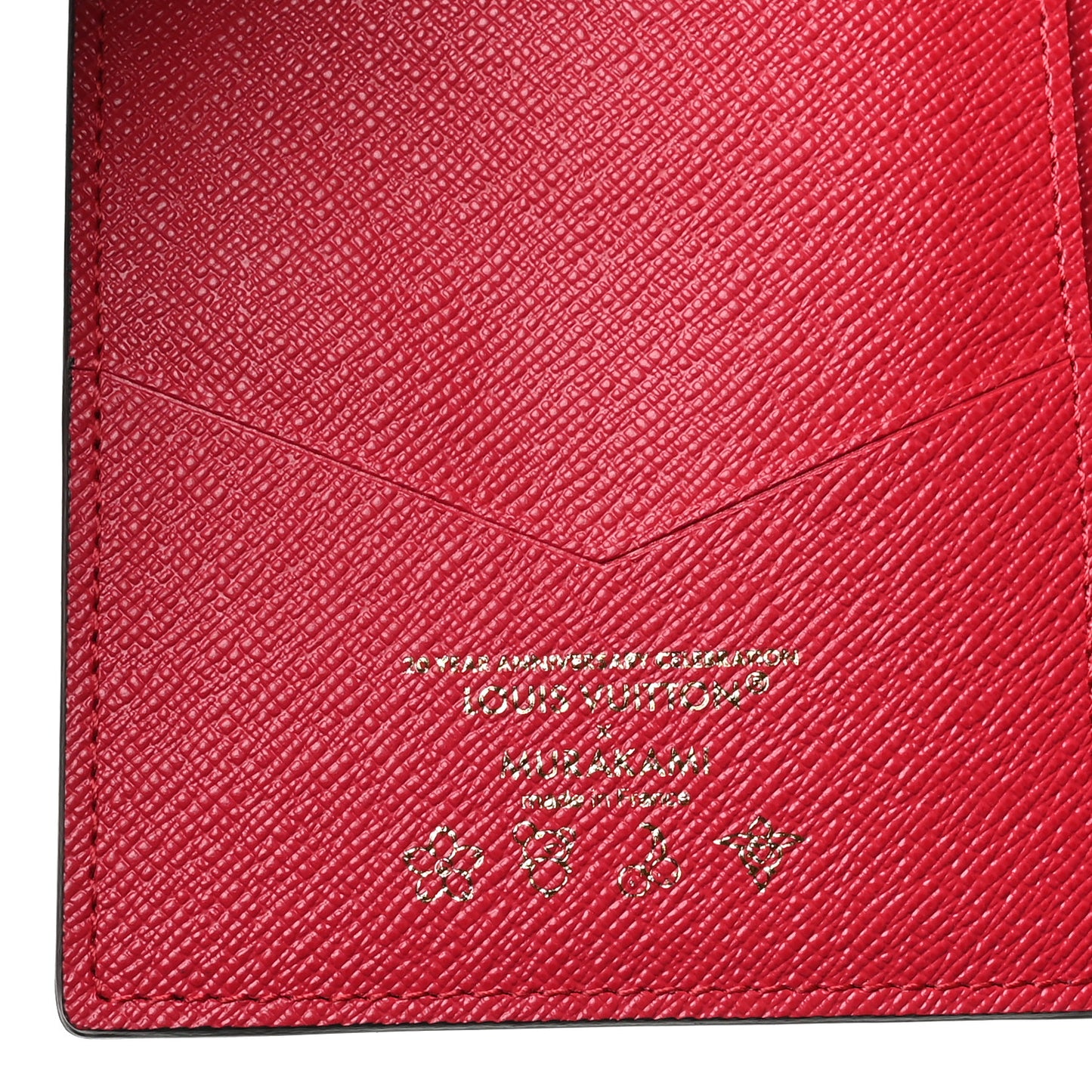 LV X TM Monogram Cerises Passport Cover