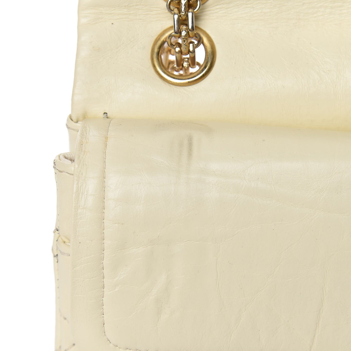 Aged Calfskin 2.55 Reissue 226 Flap Ivory