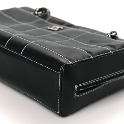 Chanel Lambskin Square Stitched Shoulder Bag Black 8 of 8