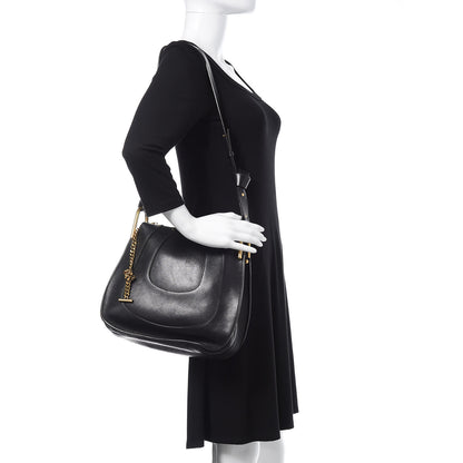 Chloe Calfskin Small Hayley Hobo Black 2 of 9