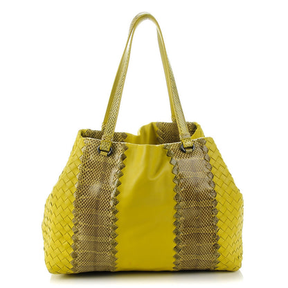 Bottega Veneta Nappa Intrecciato Ayers Medium Tote Ancient Gold 1 of 8
