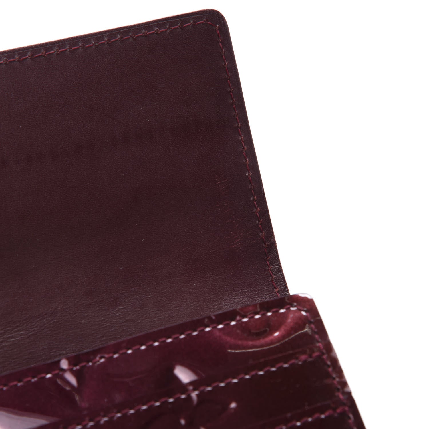 Louis Vuitton Vernis Sarah Wallet Rouge Fauviste 9 of 10