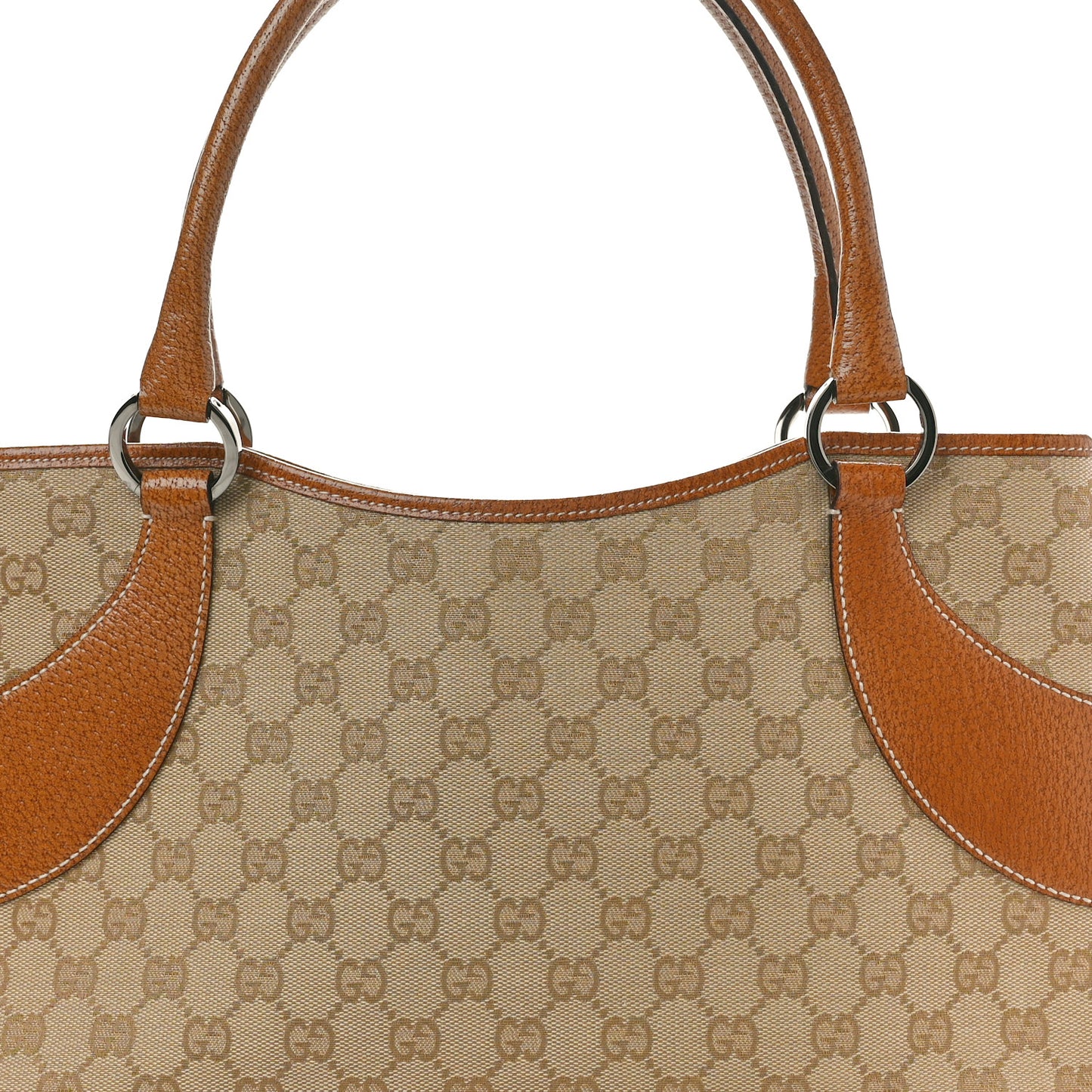 Monogram Shoulder Bag Brown