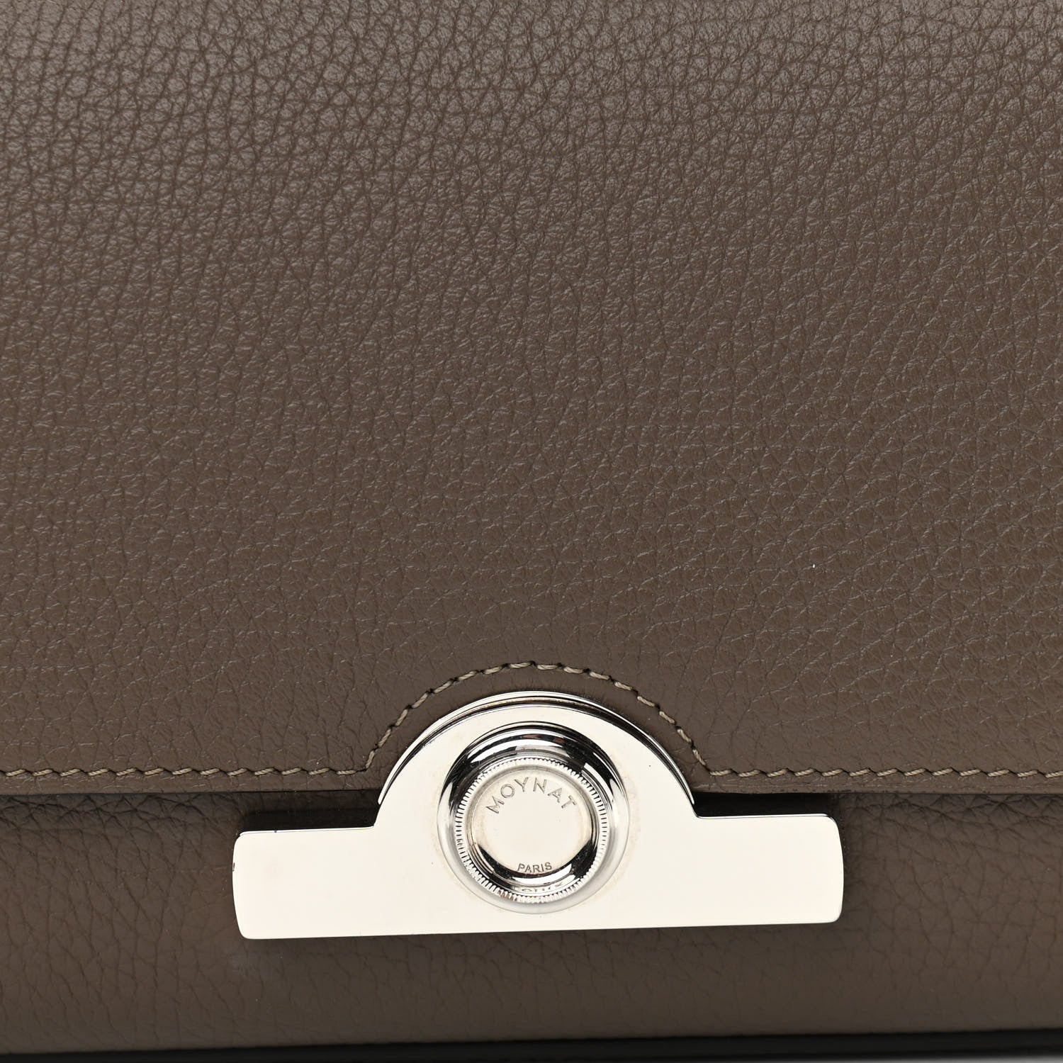 Moynat Taurillon Blush Rejane BB Taupe 9 of 9