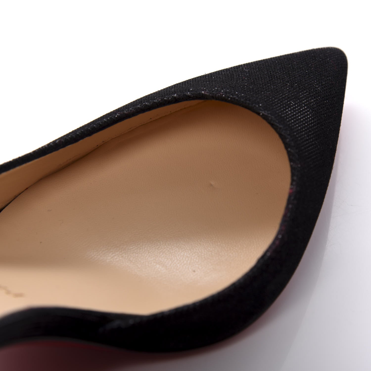 Christian Louboutin Glitter Tennis Iriza 70 Pumps 38.5 Black 9 of 10