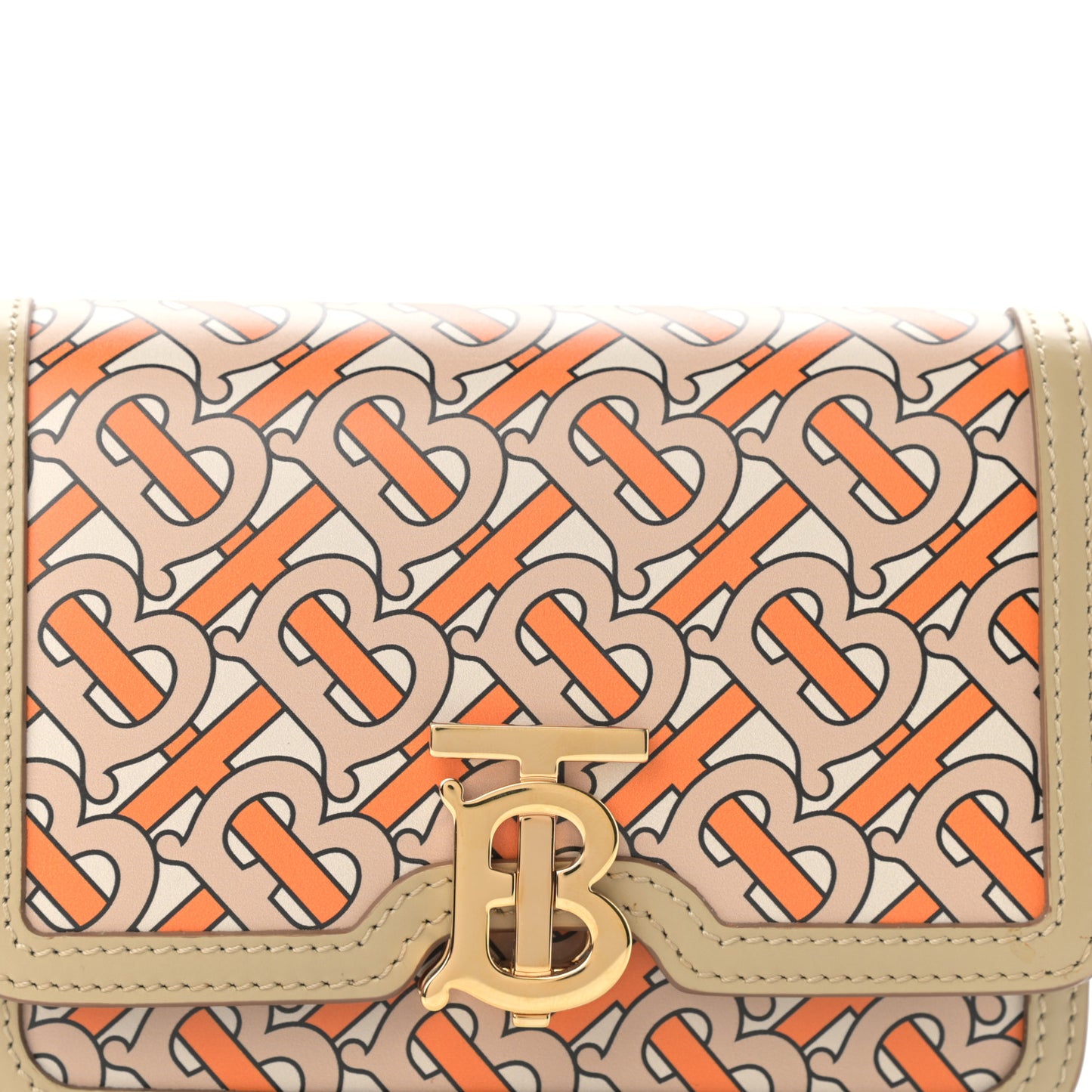 Calfskin Monogram TB Bum Bag Bright Orange