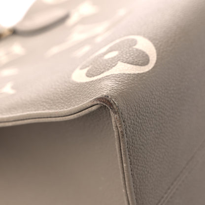 Louis Vuitton Empreinte Monogram Giant Onthego MM Tourterelle Creme 7 of 20