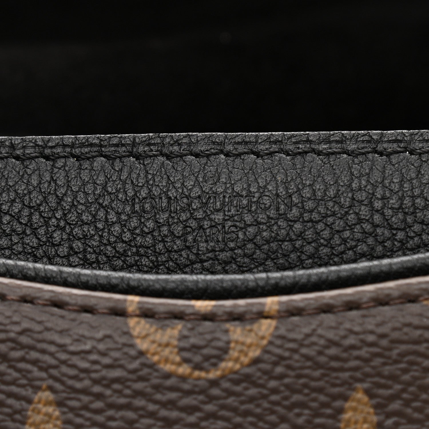 Louis Vuitton Monogram Pallas Chain Black 6 of 10