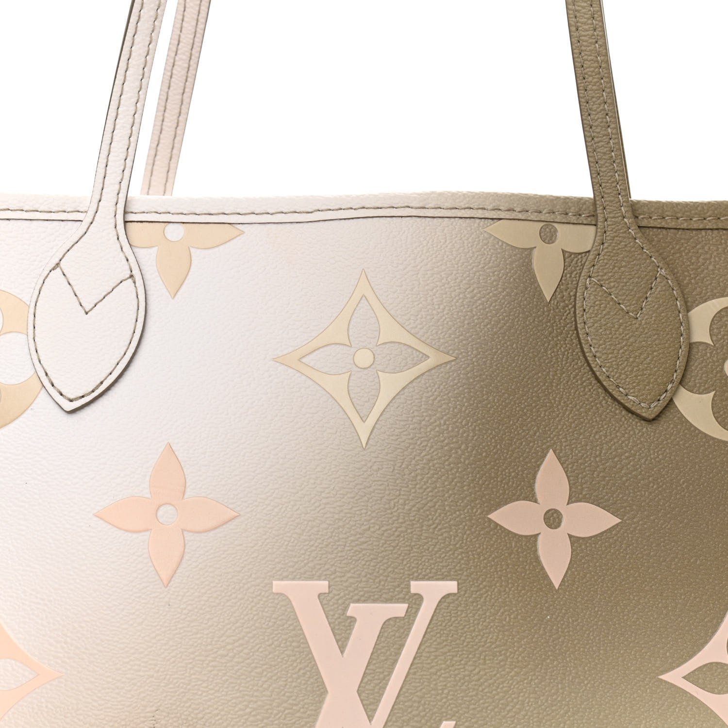 Louis Vuitton Monogram Giant Spring In The City Neverfull MM Sunset Kaki 8 of 14